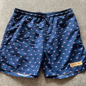 Mens buffalo patriotic swim trunks